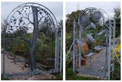 Designer Gates,
Tree and flower Gates
